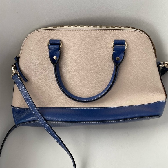 Kate spade wellesly rachelle royal blue and cream - Picture 6 of 7